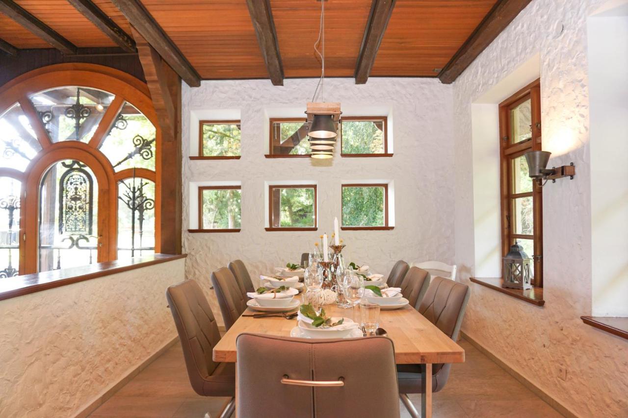 Ruhe Unter Reet-Haus Mit Sauna, Whirlpool Und Kamin Gnarrenburg Luaran gambar